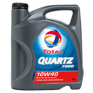 Aceite TOTAL QUARTZ 7000 10W40 X 4LT