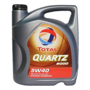 Aceite TOTAL QUARTZ 9000 5W40 X 4LT